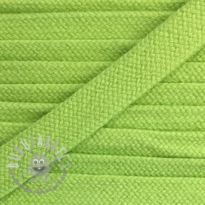 Cordino di cotone piatto 13 mm lime