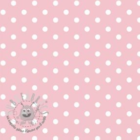 Tessuto di cotone Dots rose