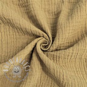 Mussola/Doppia garza beige ORGANIC