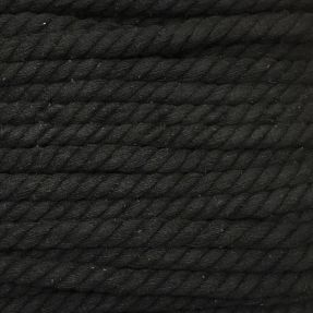 Cotton cord 12 mm black