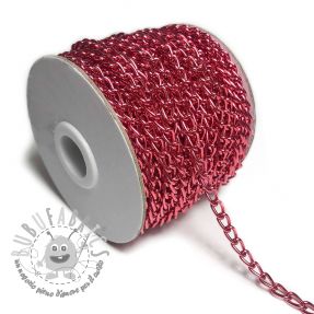 Catena in metallo 5 mm fuchsia