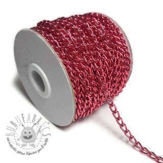 Catena in metallo 5 mm fuchsia