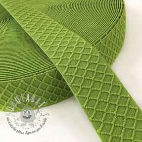 Elastico liscio 4 cm Rhombus lime