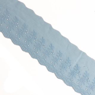 Lace Double flower light blue