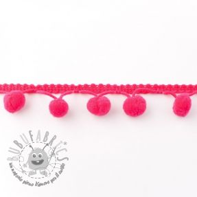 Bordatura con pompon SMALL pink