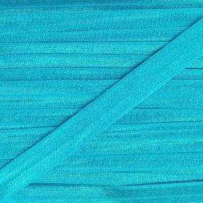 Bias binding elastic 15 mm turquoise