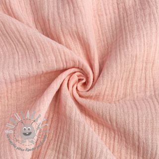 Mussola/Doppia garza light rose ORGANIC