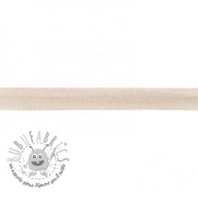 Nastro per bordatura in jersey beige