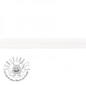 Nastro per bordatura in jersey white