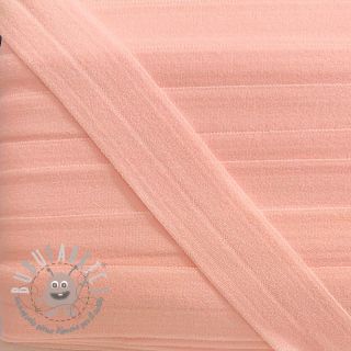 Elastico per bordatura matt 20 mm light apricot