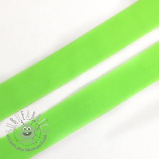 Elastico per bordatura matt 20 mm neon green