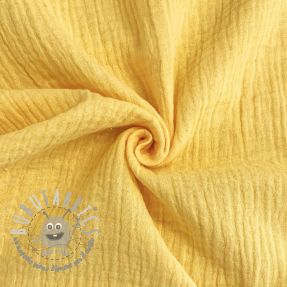 Mussola/Doppia garza soft yellow ORGANIC