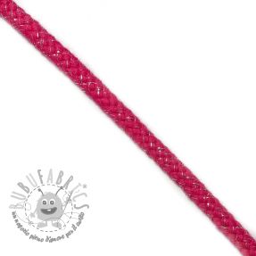 Cordino in lurex 10 mm fuchsia