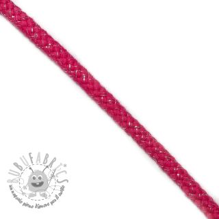 Cordino in lurex 10 mm fuchsia