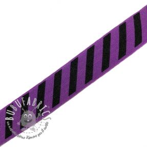 Elastico per bordatura STRIPE 20 mm purple