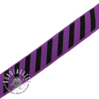 Elastico per bordatura STRIPE 20 mm purple