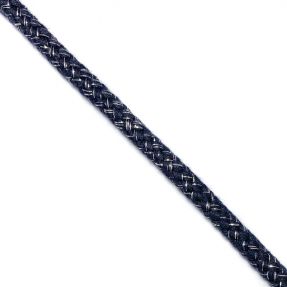 Lurex cord 10 mm marine