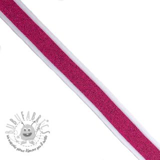 Passamaneria decorativa con lampasso LUREX fuchsia