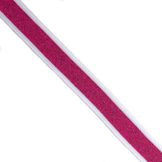 Trouser Side Stripe LUREX fuchsia