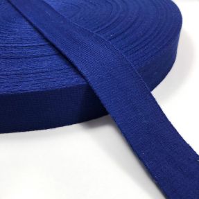 Cotton webbing 4 cm cobalt