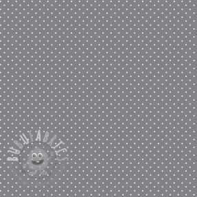 Tessuto di cotone Petit dots grey