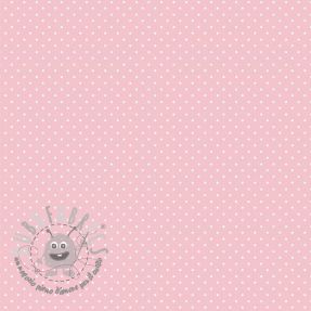 Tessuto di cotone Petit dots rose