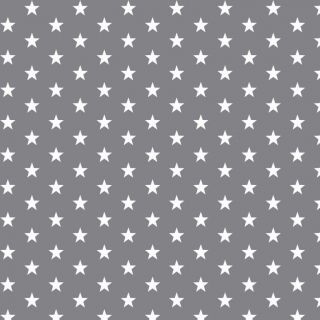 Cotton fabric Petit stars grey