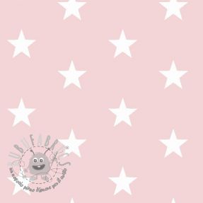 Tessuto di cotone Stars light rose