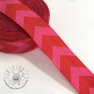 Nastro Chevron red