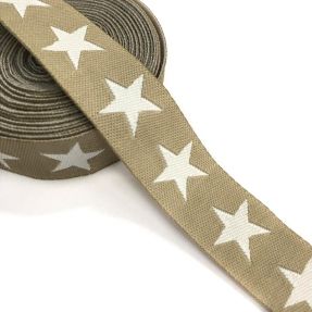 Ribbons Stars beige/light beige