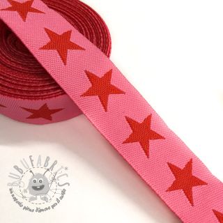 Nastro Stars pink/red