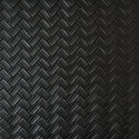 Faux leather PANIER noir