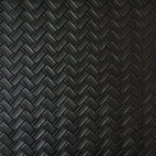 Faux leather PANIER noir