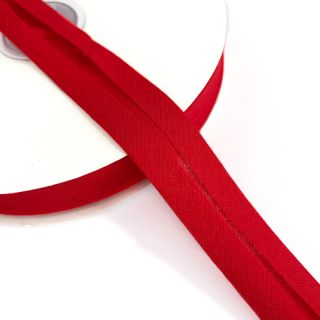 Bias binding cotton red