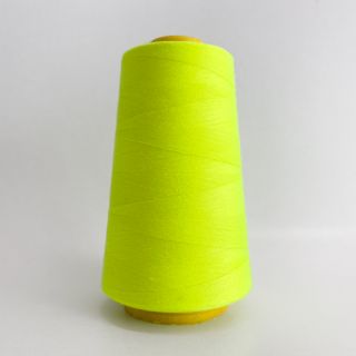 Lock yarn 2700 m neon yellow