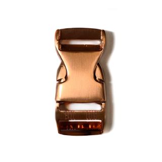 Metal Side Release Buckle 25 mm copper