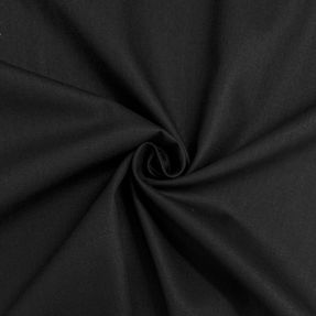 Cotton poplin black