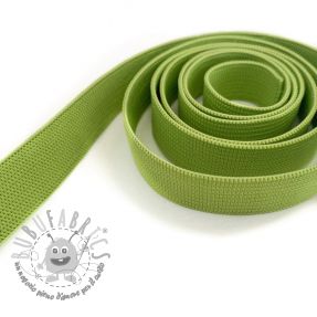 Elastico piatto 15 mm dark lime