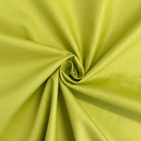 Cotton poplin old lime