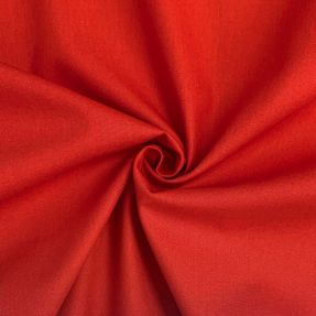 Cotton poplin red