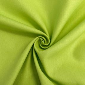 Cotton poplin lime