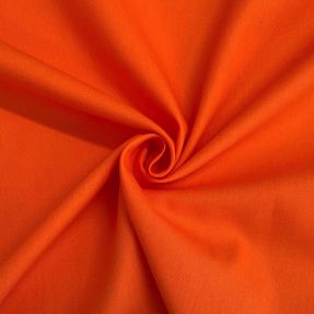 Cotton poplin orange