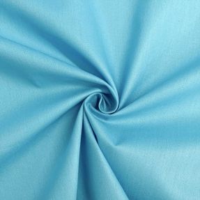 Cotton poplin sky blue