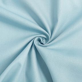 Cotton poplin light blue