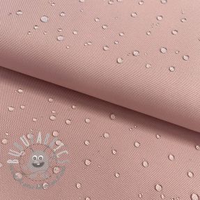 Tessuto antipioggia con trattamento idrofobo old rose