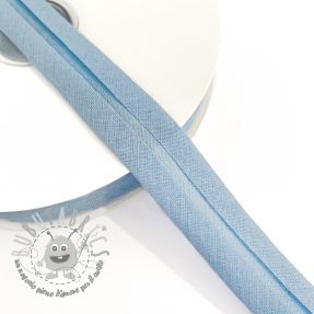 Nastro per bordatura in cotone old blue