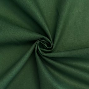 Cotton poplin dark green