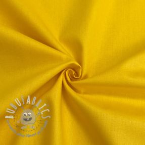 Popeline di cotone yellow ORGANIC