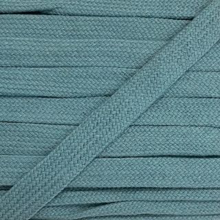 Cotton cord flat 17 mm baby blue