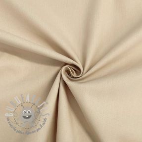 Popeline di cotone beige